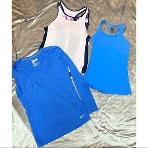 3 piece size xs NIKE AND Champion bundle!